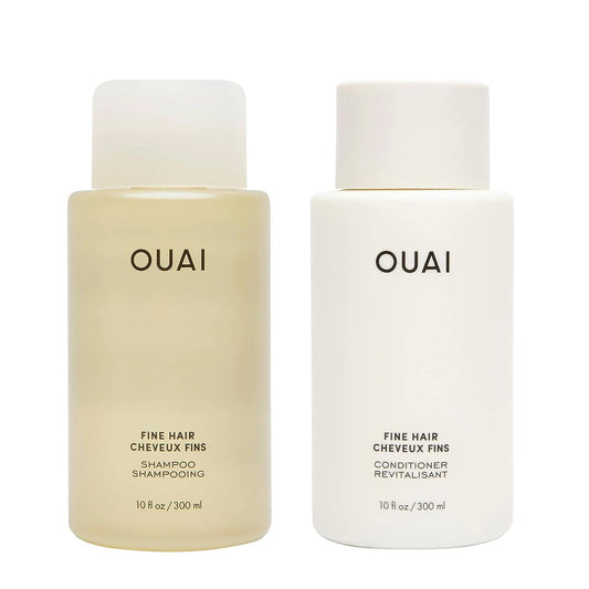 OUAI Fine Shampoo and Conditioner Set - (10 Fl Oz)